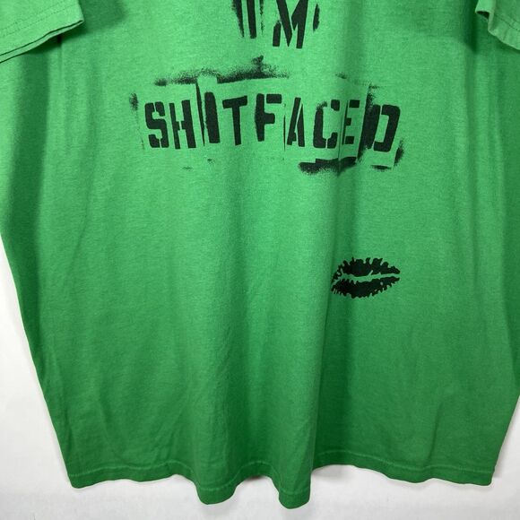 Dropkick Murphys Kiss Me Im Shi*faced Tour T Shirt Adult Size XL Green FOTL Best - Picture 4 of 8